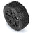DTX564710 1/8 Thrasher F/R Buggy Tires MTD 17mm Black Ripper Wheel (2)