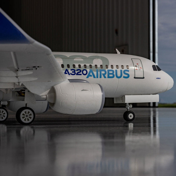 EFL-1493 Airbus A320neo Twin 64mm EDF BNF Basic with AS3X+ and SAFE Select