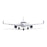 EFL-1493 Airbus A320neo Twin 64mm EDF BNF Basic with AS3X+ and SAFE Select
