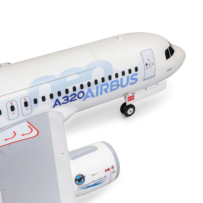EFL-1493 Airbus A320neo Twin 64mm EDF BNF Basic with AS3X+ and SAFE Select