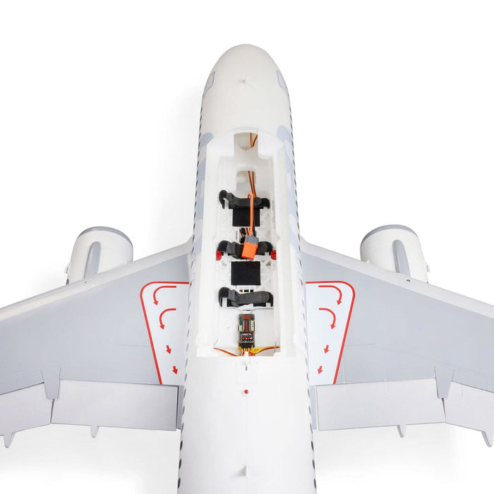 EFL-1493 Airbus A320neo Twin 64mm EDF BNF Basic with AS3X+ and SAFE Select