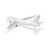 EFL-1495 Airbus A320neo Twin 64mm EDF BNF Basic with AS3X+ and SAFE Select, Base White
