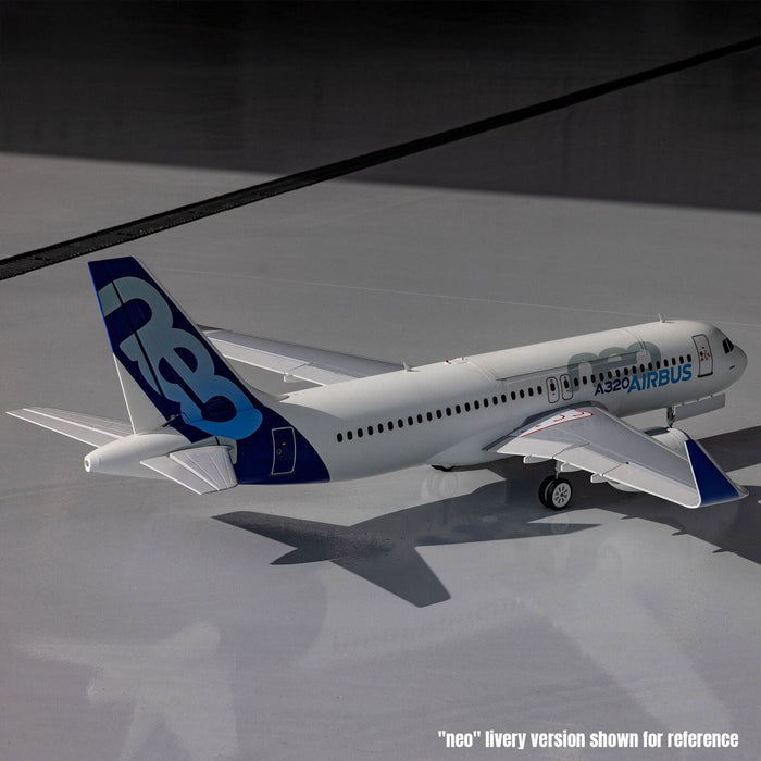 EFL-1495 Airbus A320neo Twin 64mm EDF BNF Basic with AS3X+ and SAFE Select, Base White