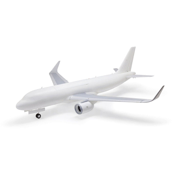 EFL-1495 Airbus A320neo Twin 64mm EDF BNF Basic with AS3X+ and SAFE Select, Base White