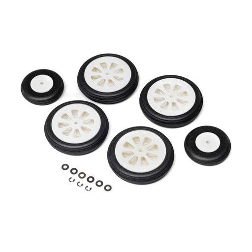 EFL-2549 Wheel Set: Airbus A320 1.5m Airliner 64mm EDF Jet