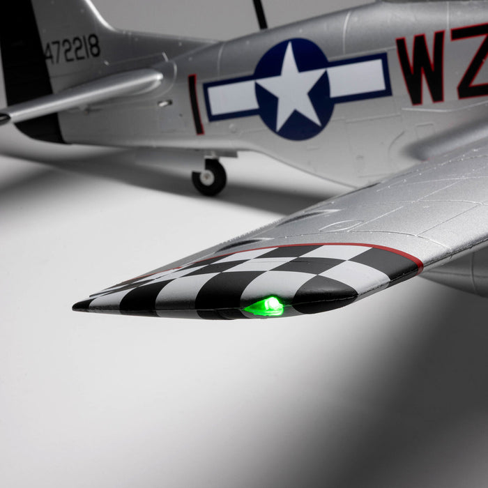EFL-3359 E-Flite P-51D Mustang Big Beautiful Doll 1.5m BNF AS3X+ SAFE