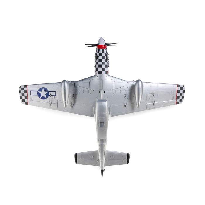 EFL-3359 E-Flite P-51D Mustang Big Beautiful Doll 1.5m BNF AS3X+ SAFE