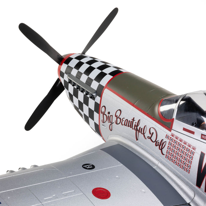 EFL-3360 E-Flite P-51 Mustang Big Beautiful Doll 1.5m PNP