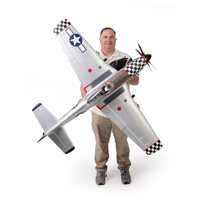 EFL-3360 E-Flite P-51 Mustang Big Beautiful Doll 1.5m PNP