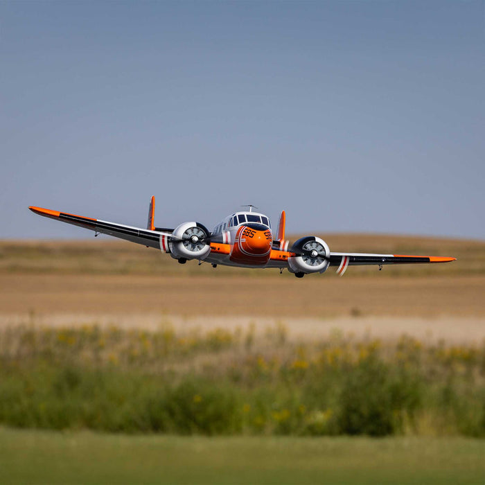 EFL-3726 E-Flite Beechcraft C-45 Expeditor 1.5m BNF-Basic with AS3X