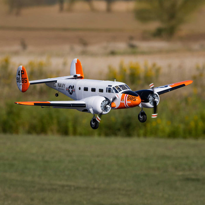 EFL-3726 E-Flite Beechcraft C-45 Expeditor 1.5m BNF-Basic with AS3X