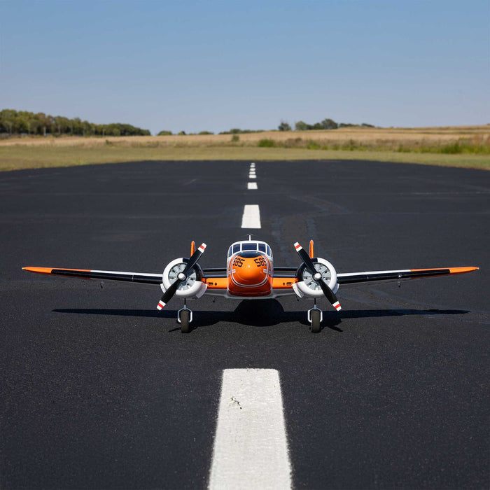 EFL-3726 E-Flite Beechcraft C-45 Expeditor 1.5m BNF-Basic with AS3X