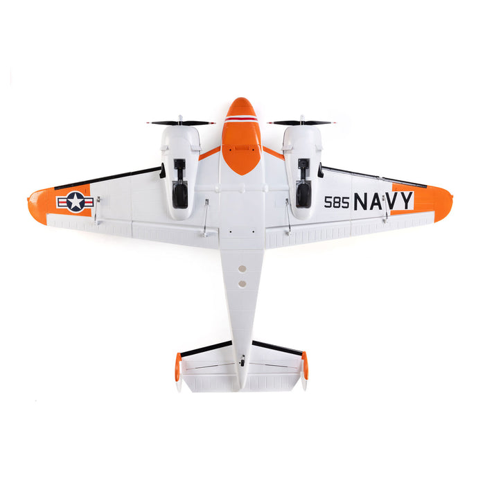 EFL-3726 E-Flite Beechcraft C-45 Expeditor 1.5m BNF-Basic with AS3X