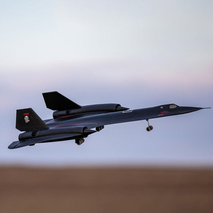 EFL02050 SR-71 Blackbird Twin 40mm EDF BNF Basic with AS3X and SAFE Select