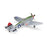 EFL07050 E-Flite Micro P-47 Thunderbolt 625mm w/Retracts BNF Basic
