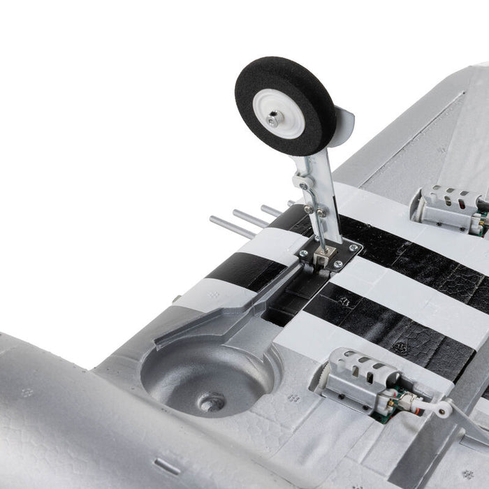 EFL07050 E-Flite Micro P-47 Thunderbolt 625mm w/Retracts BNF Basic