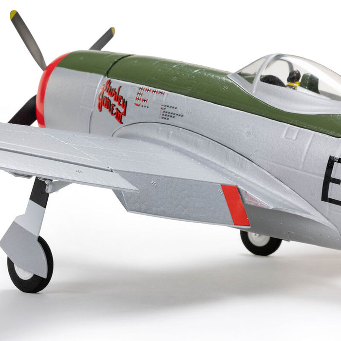 EFL07050 E-Flite Micro P-47 Thunderbolt 625mm w/Retracts BNF Basic