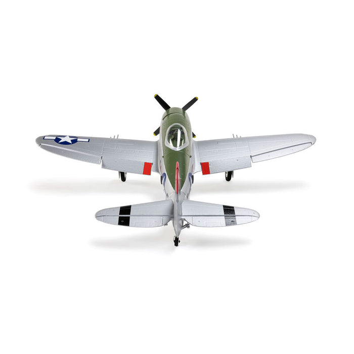 EFL07050 E-Flite Micro P-47 Thunderbolt 625mm w/Retracts BNF Basic