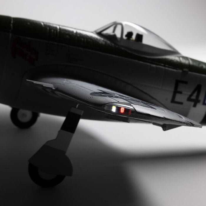 EFL07050 E-Flite Micro P-47 Thunderbolt 625mm w/Retracts BNF Basic