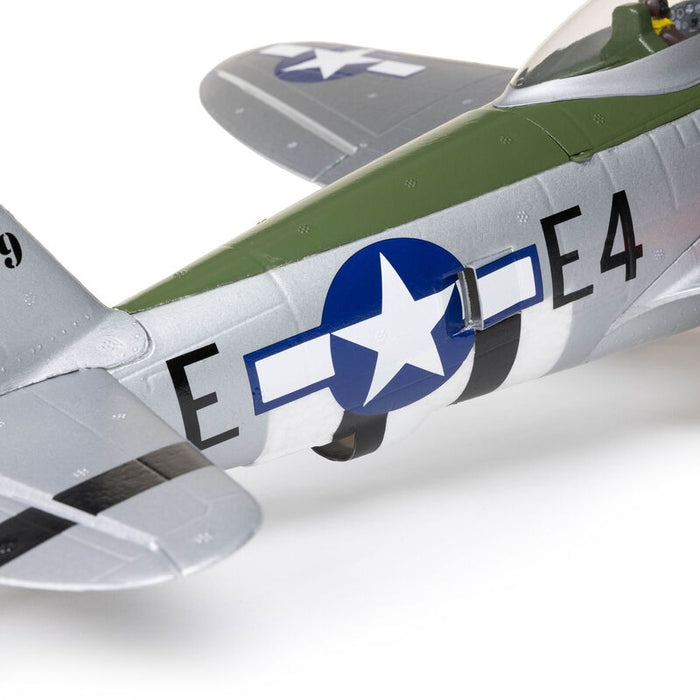 EFL07050 E-Flite Micro P-47 Thunderbolt 625mm w/Retracts BNF Basic