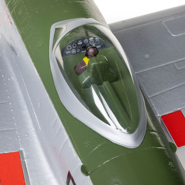 EFL07050 E-Flite Micro P-47 Thunderbolt 625mm w/Retracts BNF Basic