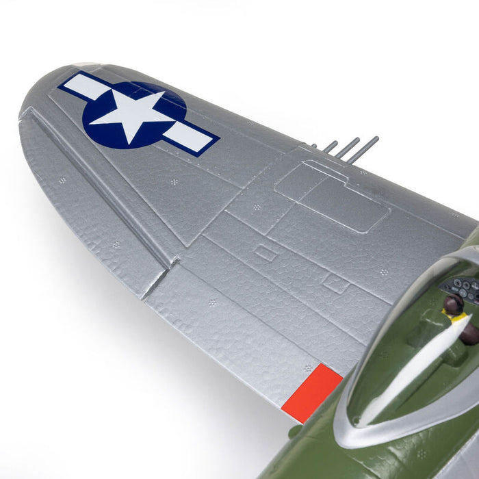 EFL07050 E-Flite Micro P-47 Thunderbolt 625mm w/Retracts BNF Basic