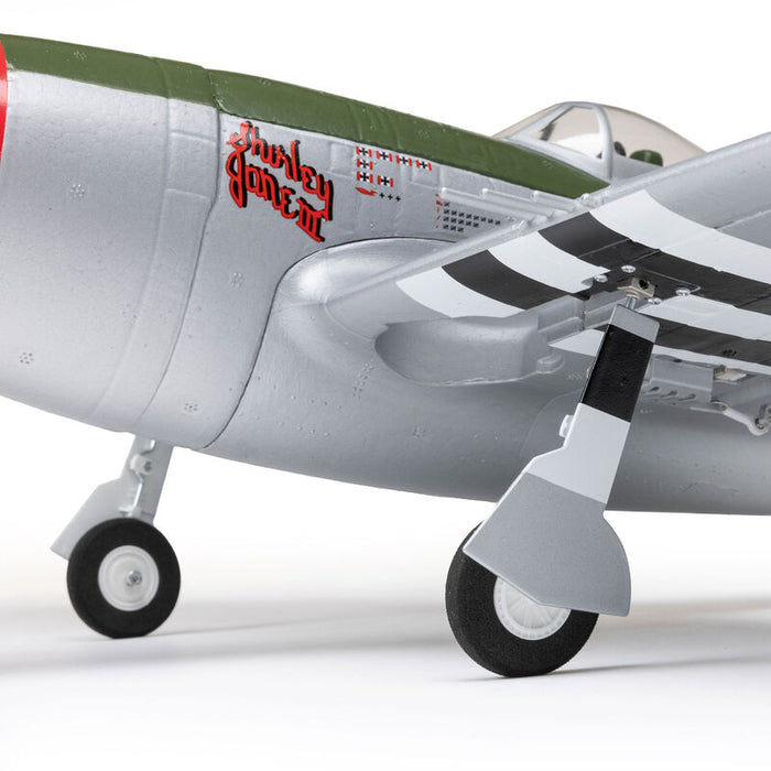 EFL07050 E-Flite Micro P-47 Thunderbolt 625mm w/Retracts BNF Basic