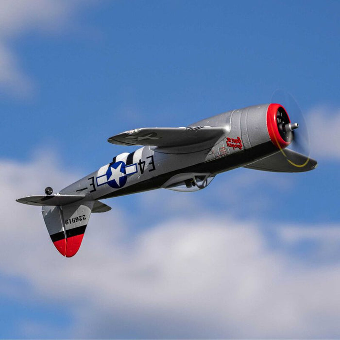 EFL07050 E-Flite Micro P-47 Thunderbolt 625mm w/Retracts BNF Basic