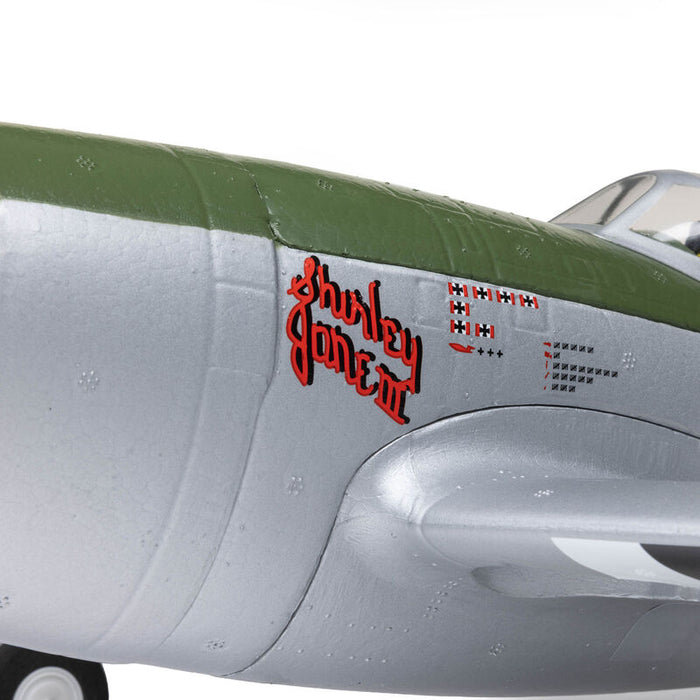 EFL07050 E-Flite Micro P-47 Thunderbolt 625mm w/Retracts BNF Basic