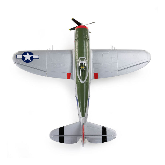 EFL07050 E-Flite Micro P-47 Thunderbolt 625mm w/Retracts BNF Basic