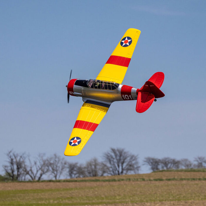EFL08750 SNJ-5/AT-6 Texan 1.5m BNF Basic with AS3X+ and SAFE Select