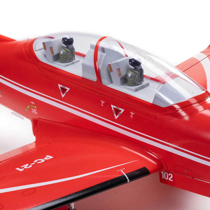 EFL14950 E-Flite Pilatus PC-21 1.3m BNF Basic with AS3X+ and SAFE Select