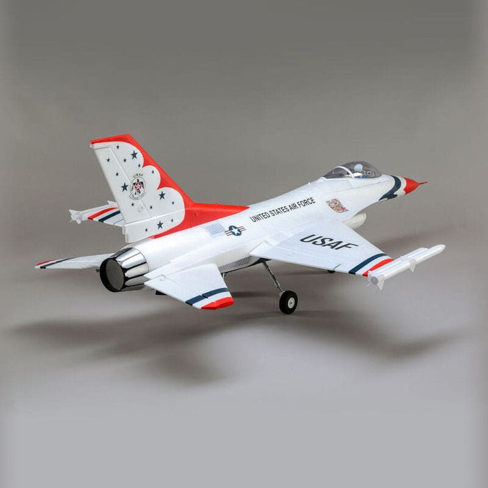 EFL178500  F-16 Thunderbirds 70mm EDF Jet BNF Basic with AS3X and SAFE Select***By ordering from the sale, it is final sale