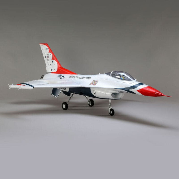 EFL178500  F-16 Thunderbirds 70mm EDF Jet BNF Basic with AS3X and SAFE Select***By ordering from the sale, it is final sale
