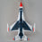 EFL178500  F-16 Thunderbirds 70mm EDF Jet BNF Basic with AS3X and SAFE Select***By ordering from the sale, it is final sale