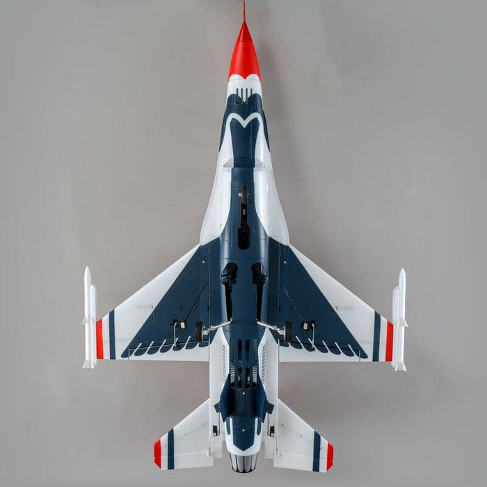 EFL178500  F-16 Thunderbirds 70mm EDF Jet BNF Basic with AS3X and SAFE Select***By ordering from the sale, it is final sale
