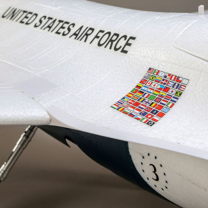 EFL178500  F-16 Thunderbirds 70mm EDF Jet BNF Basic with AS3X and SAFE Select***By ordering from the sale, it is final sale