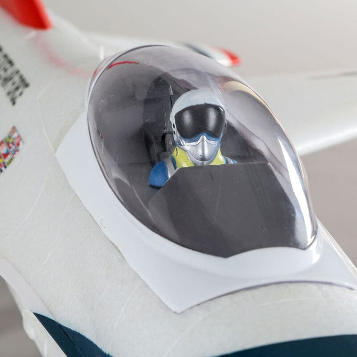 EFL178500  F-16 Thunderbirds 70mm EDF Jet BNF Basic with AS3X and SAFE Select***By ordering from the sale, it is final sale