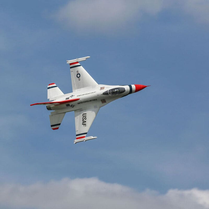 EFL178500  F-16 Thunderbirds 70mm EDF Jet BNF Basic with AS3X and SAFE Select***By ordering from the sale, it is final sale