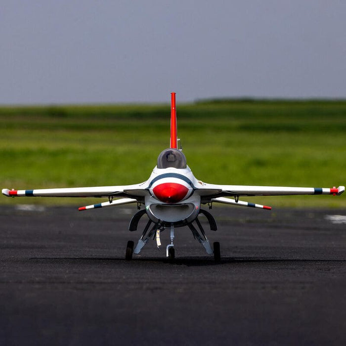 EFL87950 F-16 Thunderbirds 80mm EDF BNF Basic with AS3X and SAFE Select