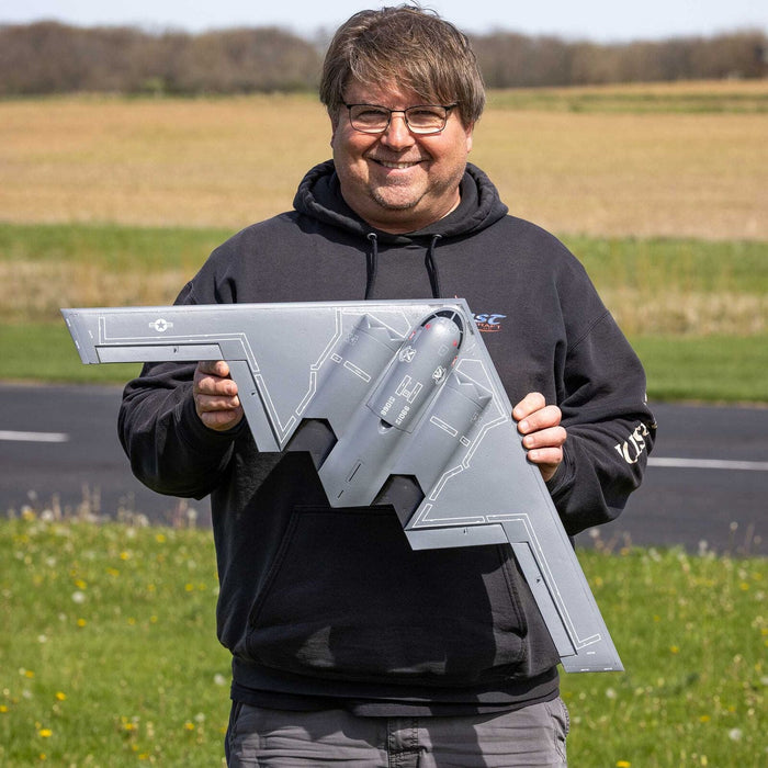 EFLU09050 Micro B-2 Spirit of America Twin 30mm EDF BNF Basic