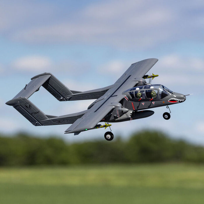 EFLU35050 E-Flite Micro OV-10 Bronco 645mm BNF Basic with AS3X/SAFE