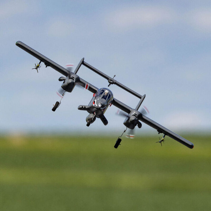 EFLU35050 E-Flite Micro OV-10 Bronco 645mm BNF Basic with AS3X/SAFE