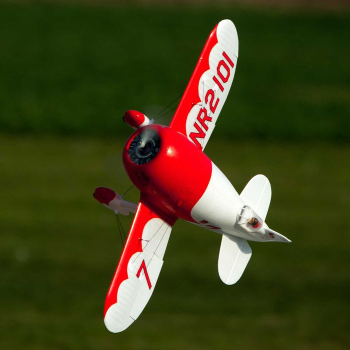 EFLU61500 E-Flite UMX Gee Bee R-2 BNF Basic with AS3X and SAFE Selec
