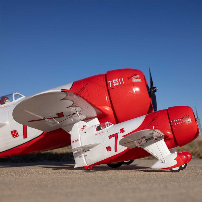 EFLU61500 E-Flite UMX Gee Bee R-2 BNF Basic with AS3X and SAFE Selec