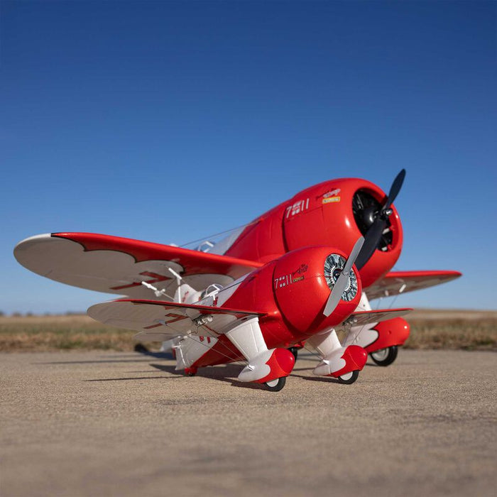 EFLU61500 E-Flite UMX Gee Bee R-2 BNF Basic with AS3X and SAFE Selec