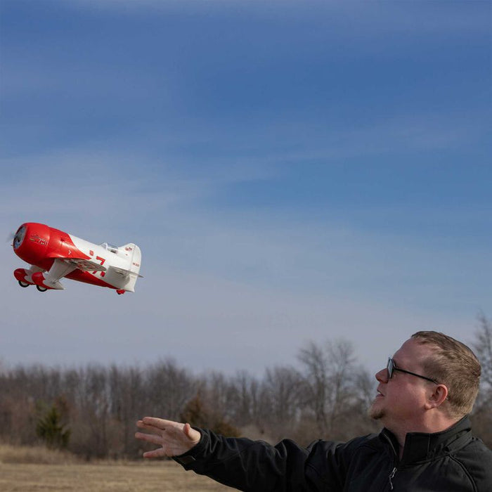 EFLU61500 E-Flite UMX Gee Bee R-2 BNF Basic with AS3X and SAFE Selec