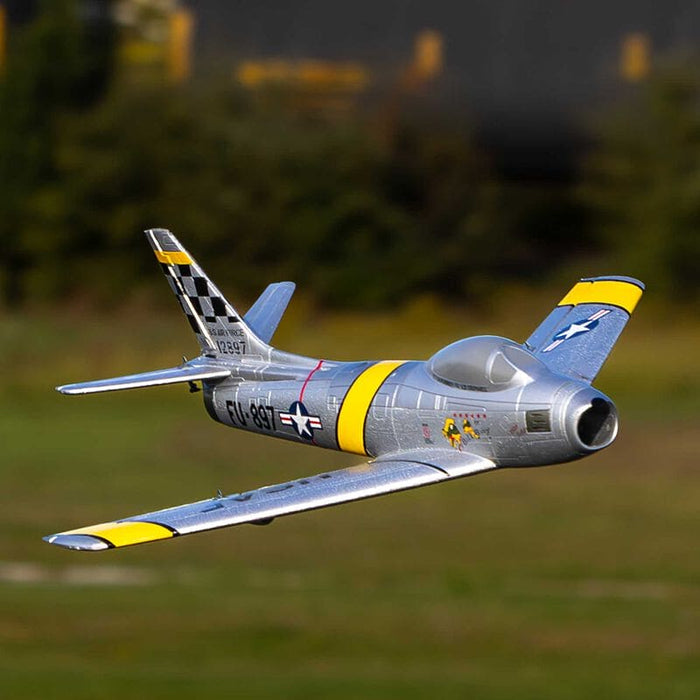 EFLU7050 UMX F-86 Sabre 30mm EDF Jet BNF Basic with AS3X and SAFE Select ***IF YOU ORDER THIS PRODUCT  ON THIS SALE, IT IS FINAL SALE***