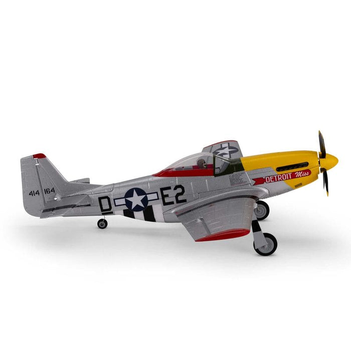 EFLU7350 UMX P-51D Mustang  Detroit Miss BNF Basic with AS3X and SAFE Select