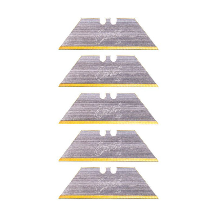 EXL20492 Excel Hobby Blade Corp #92 Titanium Nitride Coated Utility Blade (5)